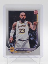 LEBRON JAMES 2025-26 BOWMAN CHROME #121 VETERANS LOS ANGELES LAKERS Q4320