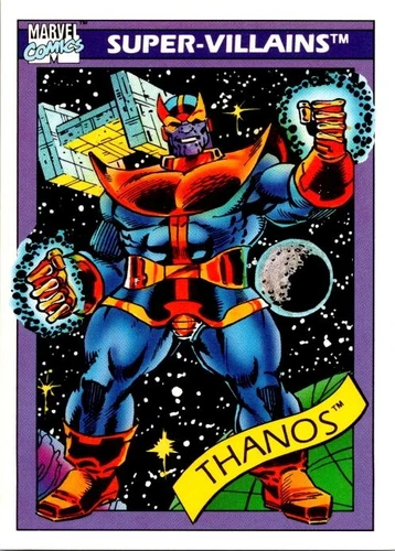 1990 Impel Marvel Universe #79 Thanos
