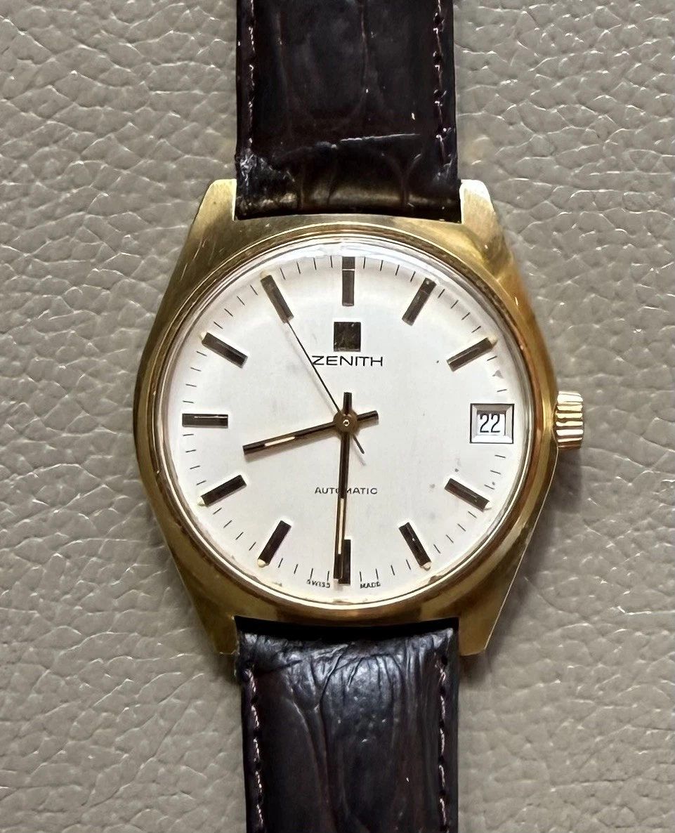 Vintage Zenith Surf Cal 2572 PC, 17-jewel Automatic Mens Watch