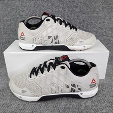 Reebok Womens Trainers UK 4.5 Grey Crossfit Nano 4.0 Gym Training Ladies Shoes