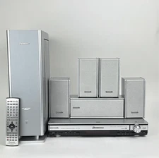 Panasonic SA-HT700 5.1 DVD Home Theater Sound System 6 Speaker W/Cables 250W