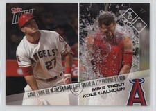 2017 Topps Now Topps Online Exclusive /356 Mike Trout Kole Calhoun #84 g2d