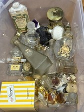 Large Lot Of Antique And Vintage Perfume Bott...