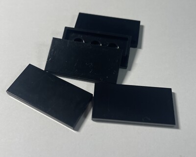 Lego  5x  2x4 Fliese Tile Black Schwarz 87079 Neu New 4560182