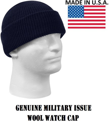 Wool Genuine GI Military Winter Beanie 