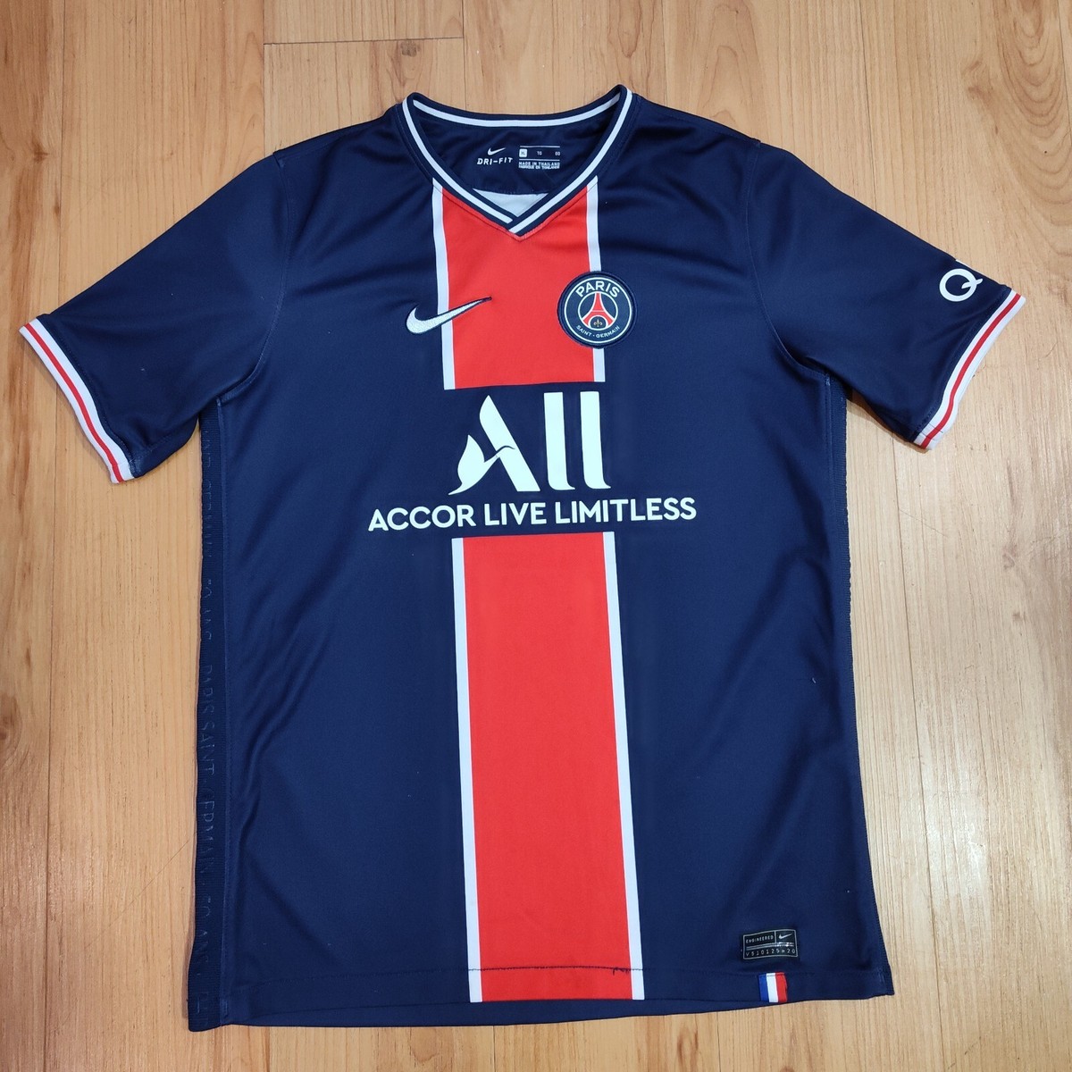 Nike 2020/21 Paris-saint Germain PSG Home Stadium Jersey Cd4242 