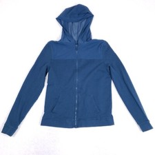 Victoria Sport Zip Hoodie XS Blue Athleisure Urban Athletic Casual Comfort