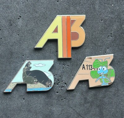 Disney Pixar A113 Easter Egg Mystery Pin CHOOSE YOUR OWN Bugs Life Finding Dory