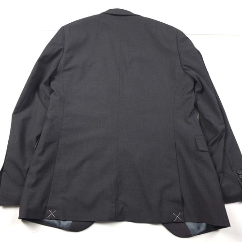 $259 Perry Ellis Slim Stretch Charcoal Gray Suit Jacket Mens Size 38R9 - Picture 10 of 10