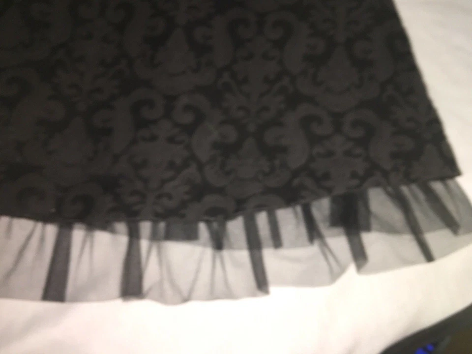 Новый с ярлыками ~ JR/девочка размер 16 ~ официальный коктейльное черное платье ~ U273KM ~ MSRP $68 - Изображение 3 из 4