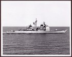 USS Cowpens (CG-63) Official 8x10 B&W Glossy Publicity BIW Photograph #1