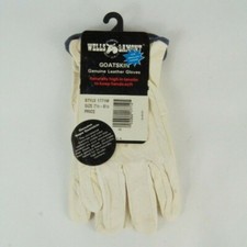 Vintage Wells Lamont Napa Goatskin Genuine Leather Gloves Style 1771M Med USA 