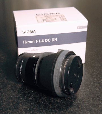 Sigma 16mm f/1.4 DC DN Contemporary Lens for Sony [MINT]