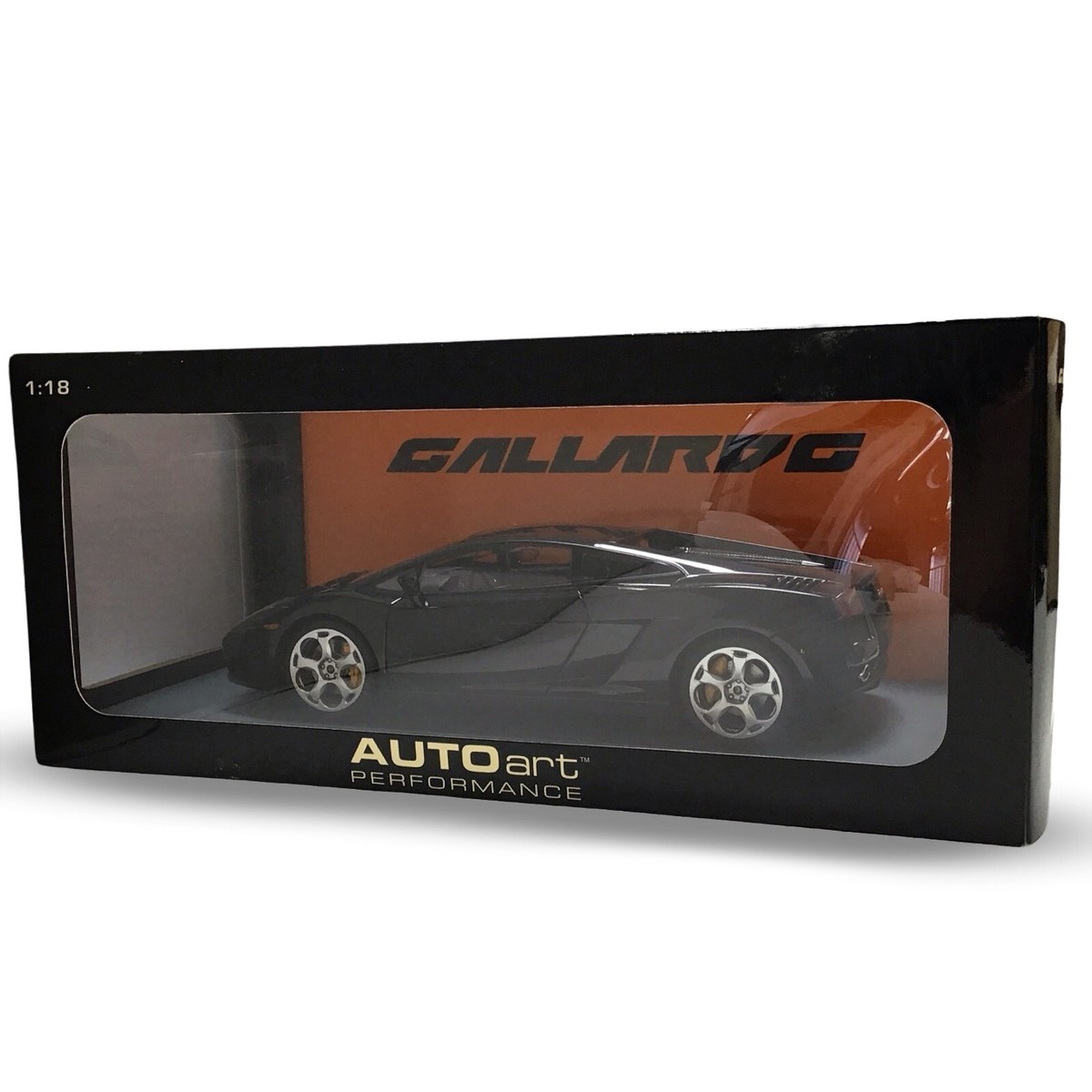 Lamborghini GALLARDO Black by AutoArt Performance 1/18 Model Lamborghini GALLARDO Black by AutoArt Performance 1/18 Model