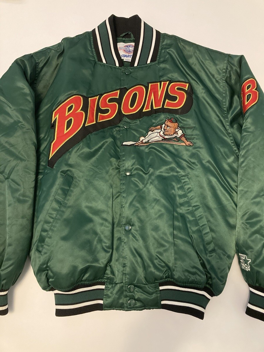 Buffalo Bisons Starter Jacket - VINTAGE AND RARE - SATIN