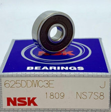 NSK 625DD 625-2RS Deep Groove Ball Bearings 5x16x5mm 625DDC3