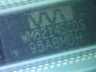 47 PCS 1 TUBE  WM8214SCDS 40MSPS 16 BIT CCD DIGITISER SSOP28