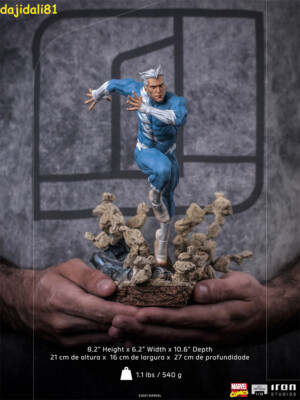Iron Studios Marvel Comics Quicksilver BDS Art Scale 1/10 Statue Model Figure
