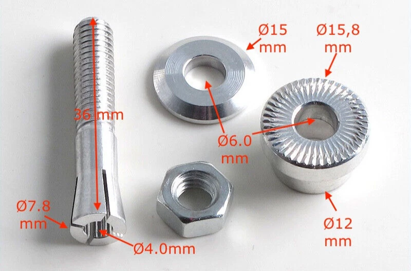 Propeller-Mitnehmer für 4mm Welle Flugmodell Wow Ersatzteil Hype 018-1596 - Bild 2 von 2