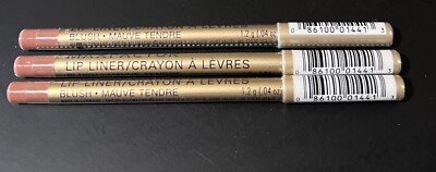 Lot of 3 Max Factor Lip Liner ~ Blush Mauve ~0.04 oz NOS
