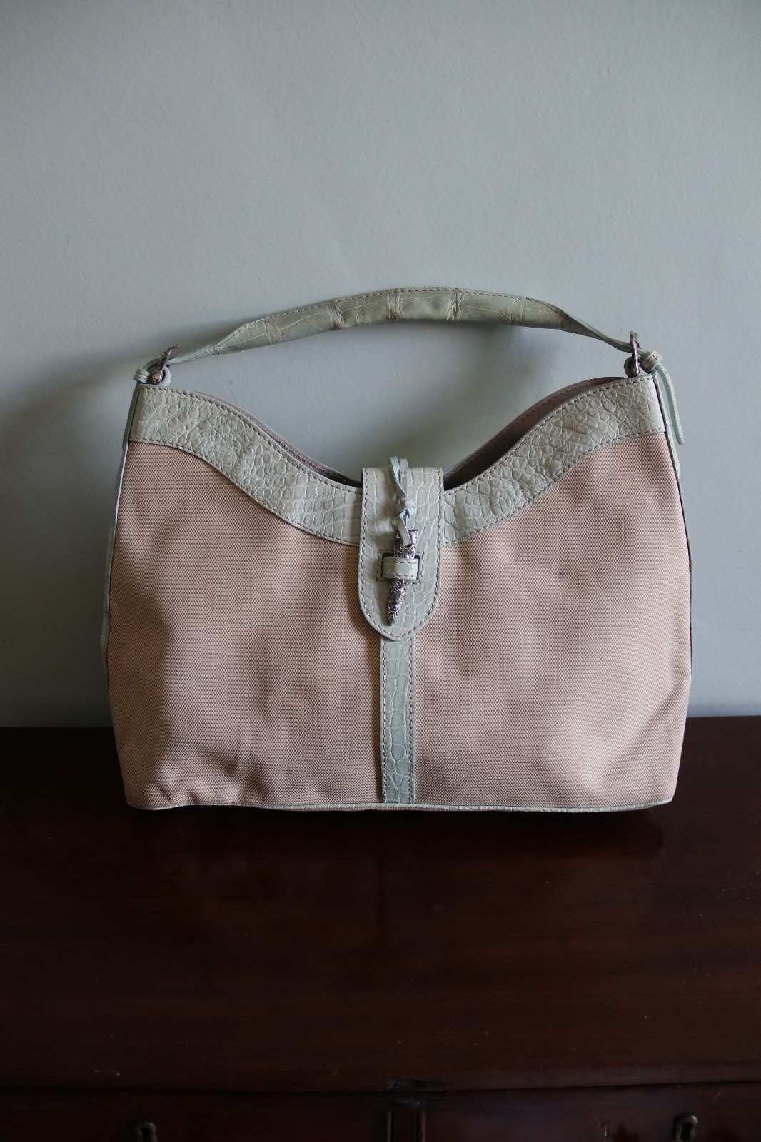 valentino cream shoulder bag