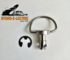 1971-1976 Full Size GM Convertible Parade Boot Locking Pin Handle & Clip - New!!