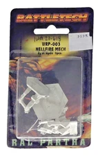 Ral Partha BattleTech Miniature WRP-003 Hellfire Mech Rare Package New