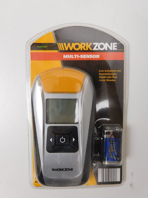 WORKZONE Multisensor zum Aufspüren v. Stromleitungen, Metall oder Holz NEU