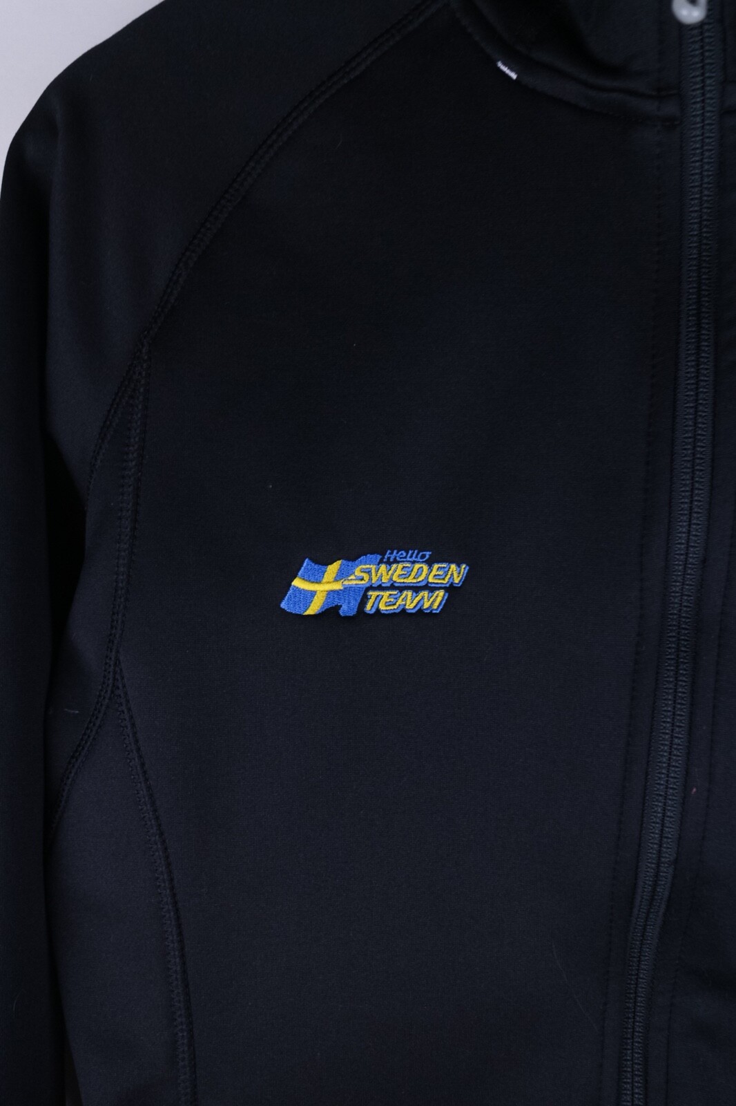 Salomon Donna Track Jacket Felpa con Felpa con Felpa Outdoor Cerniera Intera Nera taglia L UK14