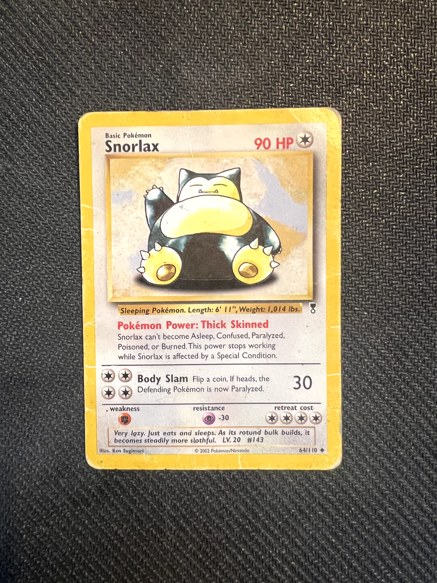 Snorlax 64/110 Legendary Collection Regular HP | eBay