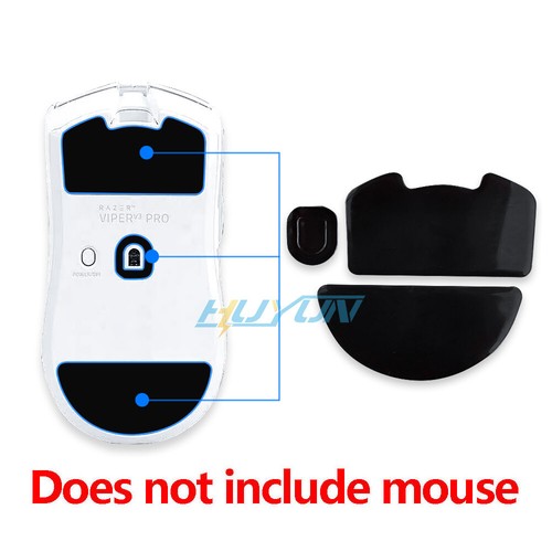 2 Sets abgerundete Kanten Mausfüße für RAZER Viper V3 PRO Maus - Bild 6 von 45
