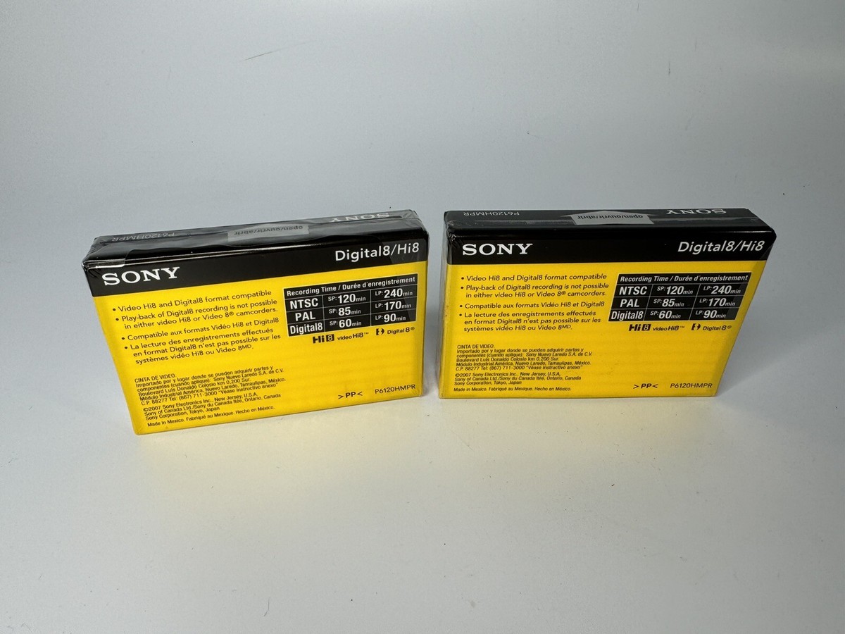 SONY Hi8 ME150 未開封セット SONY Hi8 ME150 未開封セット