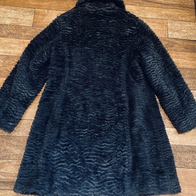 faux fur coat size 18