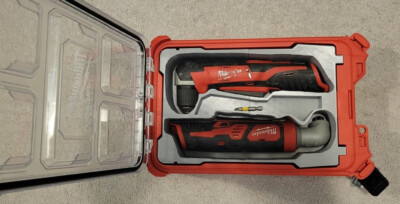 MILWAUKEE PACKOUT INSERT FOR 2415-20 RIGHT ANGLE DRILL + 2467-20 IMPACT DRIVER 