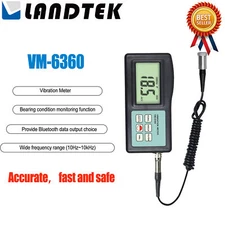 LANDTEK VM-6360 Digital Vibration Mete Gauge Tester 10HZ-10KHZ New ✦KD