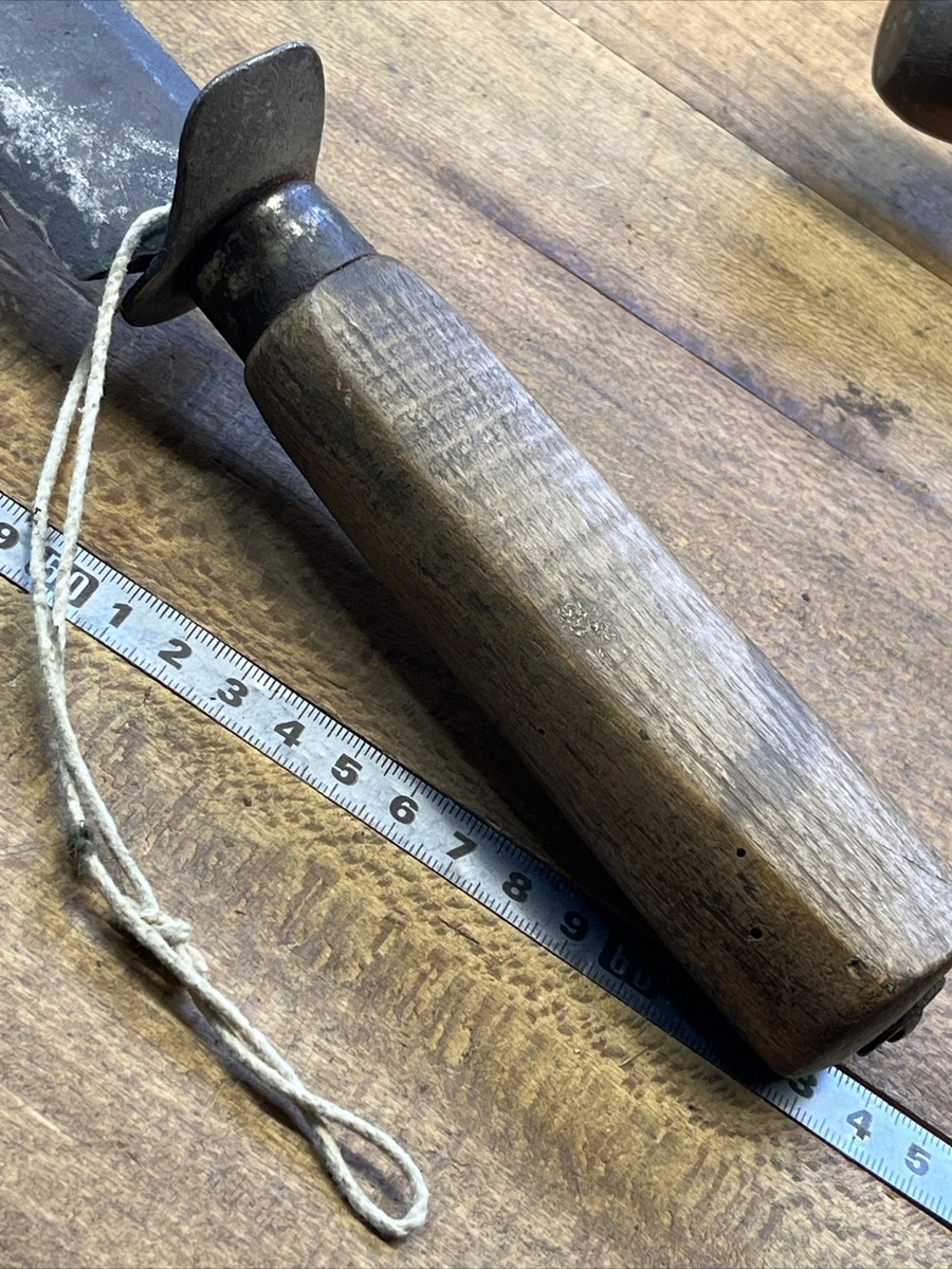 Outil Ancien XIXe - Plane De Tanneur Signée LUTZ PARIS - Réf N°10