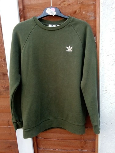 Men's Dark Green ADIDAS Sweatshirt 