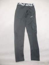 NIKE DRI-FIT PRO Size S Womens Black Stretch Pull On Athletic Yoga Leggings 965