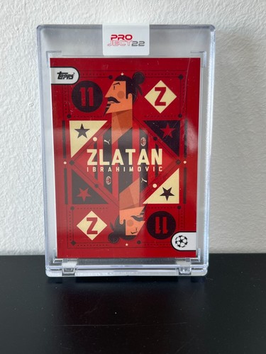 Zlatan Ibrahimovic Topps Project 22 Week 24 by Neil Stevens
