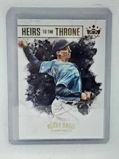 Blake Snell 2019 Diamond Kings Baseball - Heirs To The Throne - Tampa Bay Rays