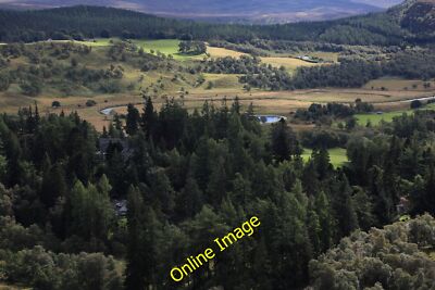Foto 12x8 Blick über Creagdubh Lodge Etteridge Dies ist der Blick vom b c2012