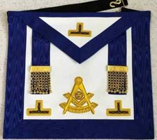 Masonic Euro Style Past Master Apron