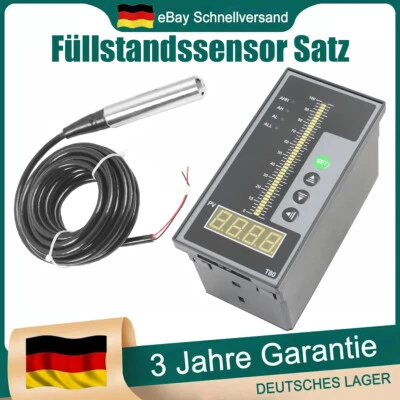 MARKENLOS Level Transmitter Sensor 4-20mA Füllstandssensor Niveausensor Wasserstandsensor