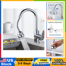 Llave De Agua Para Cocina Con Giratorio 360  Grifos Fregadero Lavamanos Ba o NEW