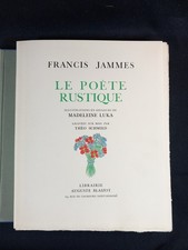 E.O. Francis JAMMES Le Poète rustique Madeleine LUKA Théo SCHMIED Blaizot 1943