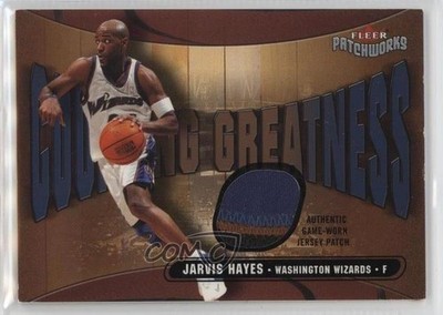 2003 Fleer Patchworks Courting Greatness /150 Jarvis Hayes Rookie Patch RC 0fz1