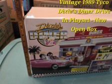 Vintage Dixie's Diner Tyco Playset. Original Box. Never Opened. 1989
