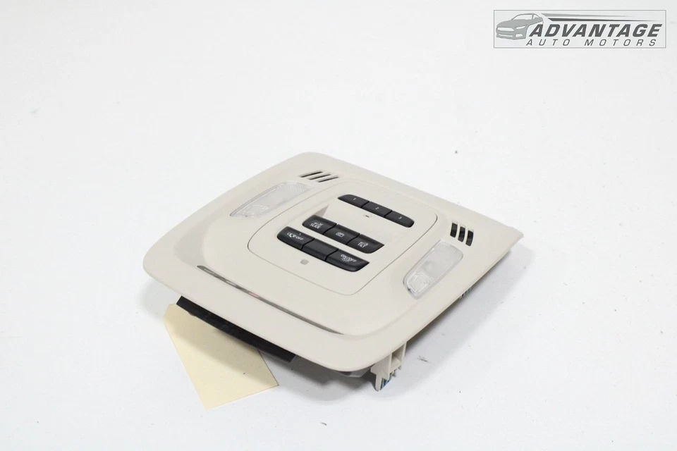 2021-2022 BUICK ENVISION FRONT ROOF OVERHEAD CONSOLE DOME LIGHT LAMP SWITCH OEM - Image 3 of 4