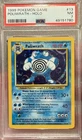 Pokemon 1999 Base Set Poliwrath Holo Rare #13/102 PSA 7 English HP 90