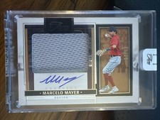 2024 Panini Three & Two Prospect Color Patch Autograph Marcelo Mayer 12/99 Sox